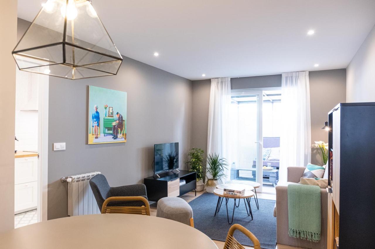 Apartamento De Diseno Centrico Con Terraza Espectacular Santiago de Compostela Dış mekan fotoğraf