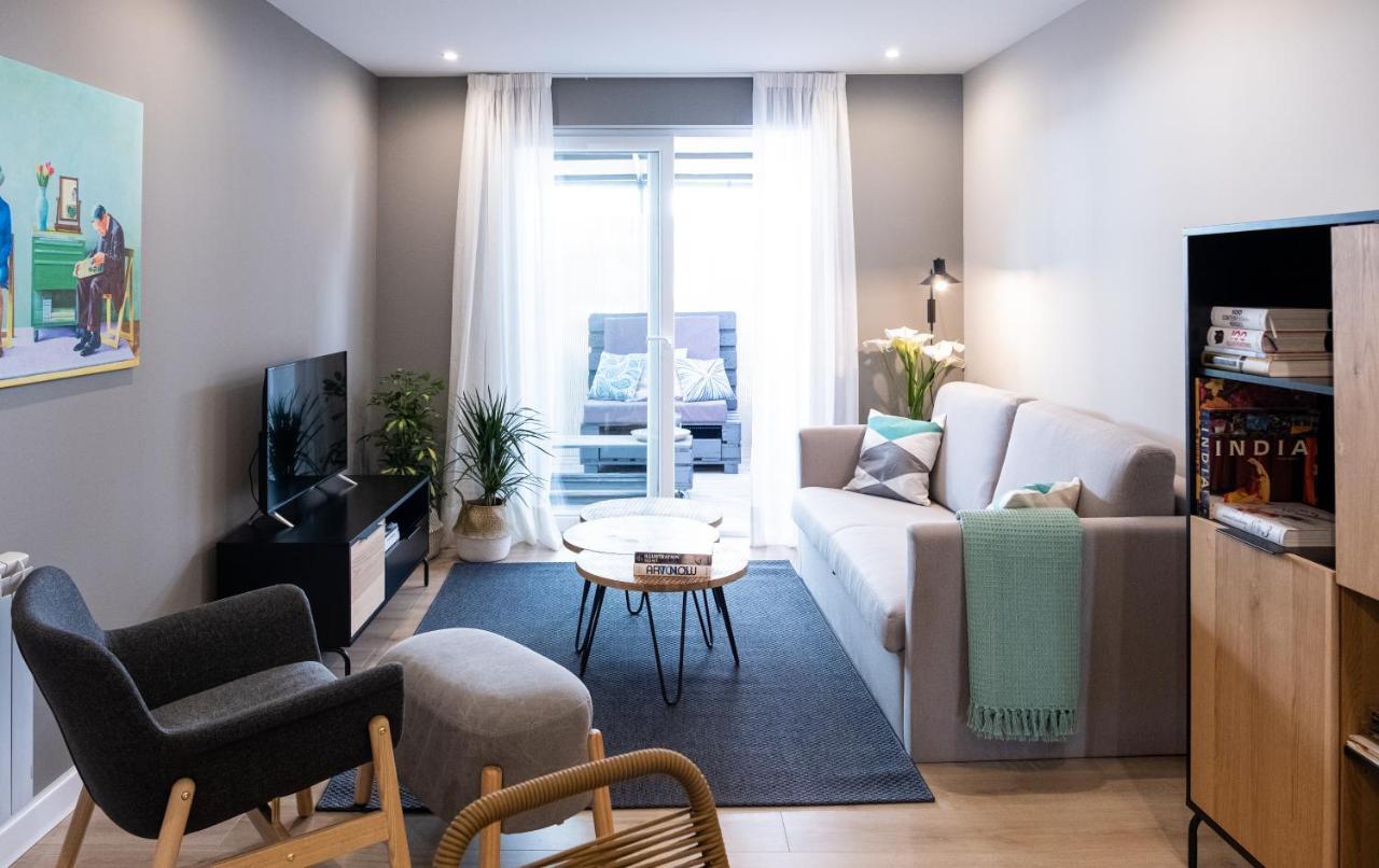 Apartamento De Diseno Centrico Con Terraza Espectacular Santiago de Compostela Dış mekan fotoğraf