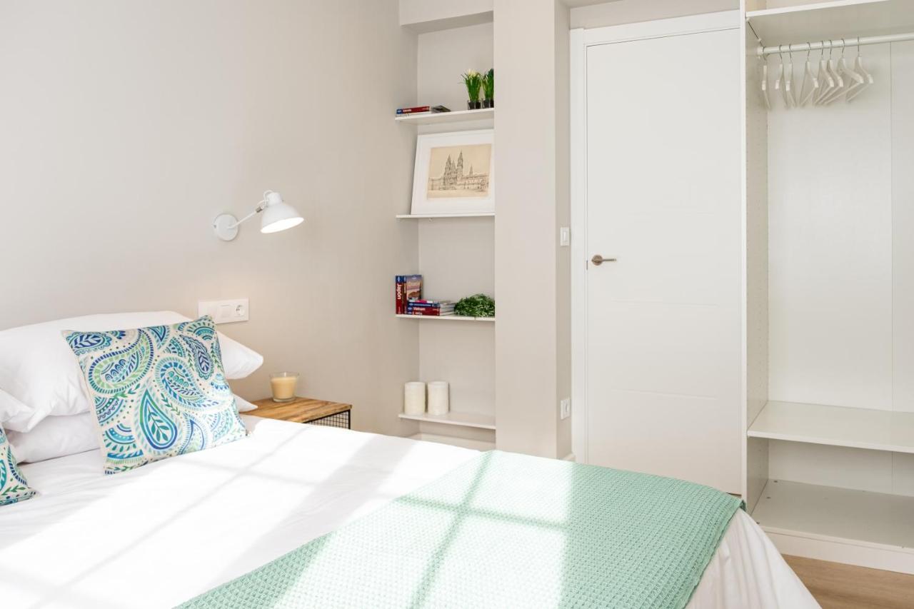 Apartamento De Diseno Centrico Con Terraza Espectacular Santiago de Compostela Dış mekan fotoğraf